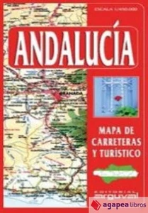 MAPA CARRETERAS ANDALUCÍA. NUEVO. ENVÍO URGENTE (Librería Agapea) - Imagen 1 de 1