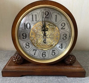 Wooden Westminster Chime Mantel Clock by Widdop W2860 - Picture 1 of 7