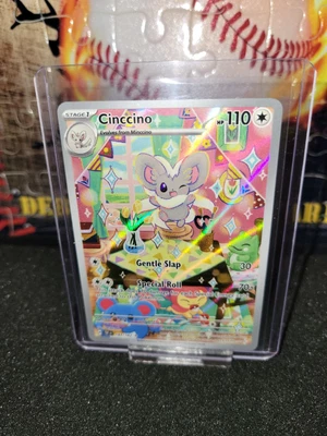 Cinccino 183/162 Sv05: Temporal Forces Holo Pokemon  - Image 1 of 2