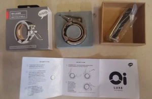 Knog Oi Luxe Bell - Large Size, Silver colour & Brass hammer,Excellent condition - Picture 1 of 2