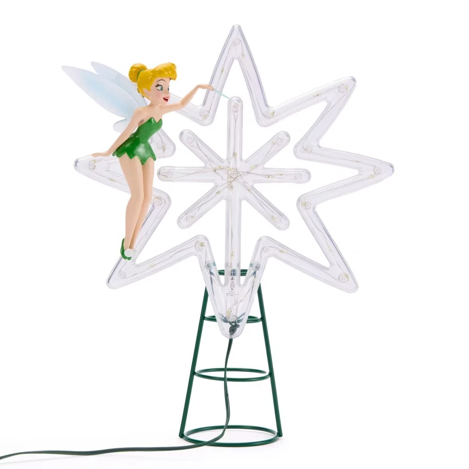 Disney Tree Topper Puntale Albero Natale Trilli Tinkerbell Trilly Peter Pan 2025 - Immagine 1 di 3