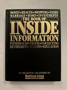 Das Buch der Insiderinformationen: Geld Gesundheit Erfolg Ehe Endergebnis - Bild 1 von 3