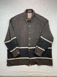 Structure Jacket Mens Extra Large Shacket Y2K Wool Blend Corduroy Streetwear - Picture 1 of 9