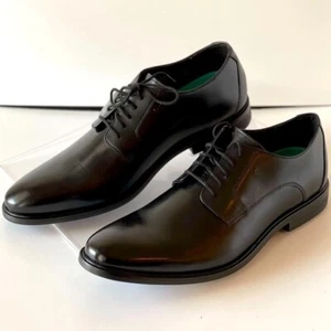 Bostonian Hampshire Niedrig Herren Schwarz Oxford-Schuhe Schnürschuhe Einfache Zehe Elegant Schuhe, 13M - Bild 1 von 8