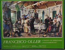 Francisco Oller "El Velorio" Exhibit Poster 1983-84, Puerto Rico Art Latin Am
