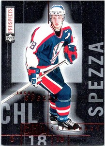 2001-02 Upper Deck Prospects CHL Supremacy Jason Spezza Windsor #CS1