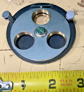 Unitron L3R-2013 Microscopio Tres Plazas Objetivo Torreta/Nariz - Imagen 1 de 2