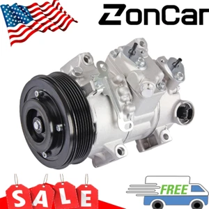NUEVO COMPRESOR DE AIRE ACONDICIONADO A/C para TOYOTA COROLLA 1.8 2009-2010 SCION XD 1.8L 2008-2014 - Imagen 1 de 12