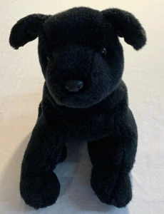 2004 Ty Classic Tugger the Dog Plush Black Labrador Retriever Puppy No Hang Tag - Picture 1 of 5