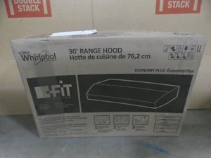 New Whirlpool - 30" Externally Vented Range Hood - White UXT2030ADW FIT system - Picture 1 of 7