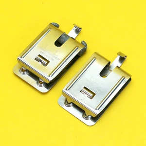 LPL Stainless Steel Film Drying Clips for 35mm Set of 2 1 Weighted 1 Unweighted - Picture 1 of 7