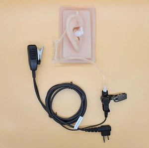 Auriculares de tubo acústico FBI para Motorola PRO 1150 PRO 2150 PRO 3150 BPR 40 EP450 - Imagen 1 de 4