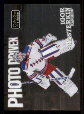 2022-23 O-Pee-Chee Platinum Photo Driven #PD4 Igor Shesterkin - Image 1 of 2