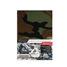 Woodland NATO, Mil-spec fabric sheet wrap, waterproof, All surface camo! 30x30