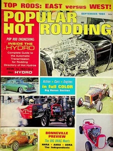 Popular Hot Rodding Magazine Inside The Hydro September 1964 053122RNON - Picture 1 of 1