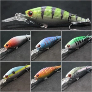 Minnow Jerkbait Fishing Lures 3 1/3 inch 1/4 oz Medium Water For Bass M515 - Picture 1 of 133