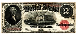 Fr. 60 $2 1917 Legal Tender Banknote - Picture 1 of 2