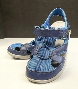 Columbia Kids Techsun™ Wave Boy Girl Blue Sandal Closed Toe Shoe Sz: 6 big Kid - Picture 1 of 11