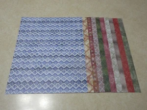 CARTA PARK LANE 8,5" x 11" - stampe geometriche assortite - 10 fogli - Foto 1 di 11