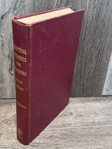 Vintage 1955 Analytical Mechanics for Engineers Hardcover Book Fred Seely 4th Ed - Picture 1 of 9