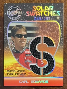 CARL EDWARDS-2009 Press Pass Eclipse Solar Swatches - S/N 249 /299 - Card #SSCE7 - Picture 1 of 2