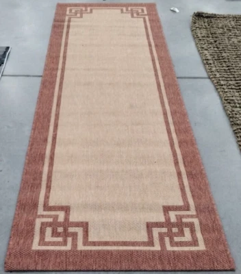 Alfombra BEIGE / TERRACOTA 2'-7" X 8'-2" defecto precio reducido 1172716610 MSR4122J-38 Foto 1 de 4