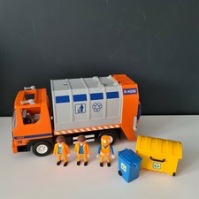 playmobil dustbin lorry 4418