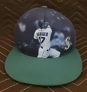 Mitch Haniger Image Cap Mütze Seattle Mariners Snapback verstellbar 2022 NEU MLB - Bild 1 von 4