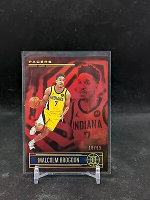 2020 Panini Illusions Ruby Malcolm Brogdon /99 - Image 1 of 2