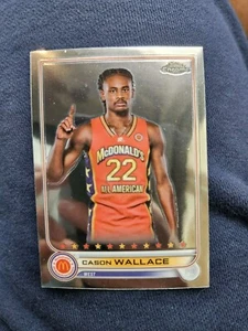 2022 Topps Chrome McDonald's All American - Refractor #69 Cason Wallace (RC) - Picture 1 of 2