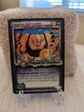 Megaton Bull Crusher #102 Unlimited Foil Rare Card Cell Games DragonballZ TCG MT