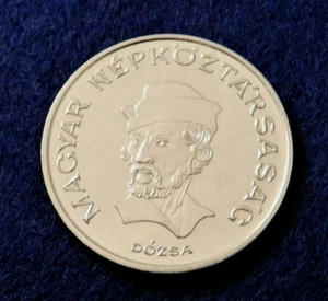 1989 Hungary 20 Forint - György Dózsa - Neat Coin - See Pictures - Picture 1 of 2