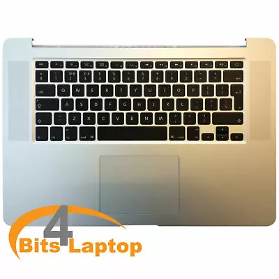 Apple Macbook Pro 15" Retina A1398 Year 2012 Touchpad Top Case Keyboard UK - Image 1 of 3