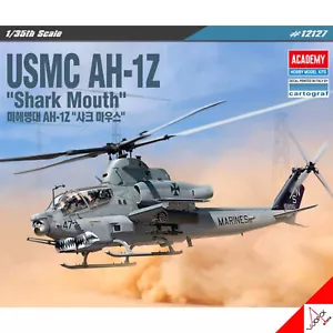 Academy 1/35 Scale USMC AH-1Z Shark Mouth Hobby Plastic model kit #12127 - Bild 1 von 9