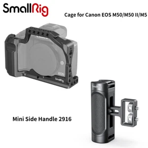 Gabbia fotocamera SmallRig per Canon EOS M50/M50 II/M5 2168C + mini maniglia laterale 2916 - Foto 1 di 12