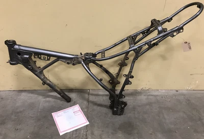 92 Yamaha XT 350 XT350 Frame Chassis Body Cradle Subframe 1992 - Image 1 of 4