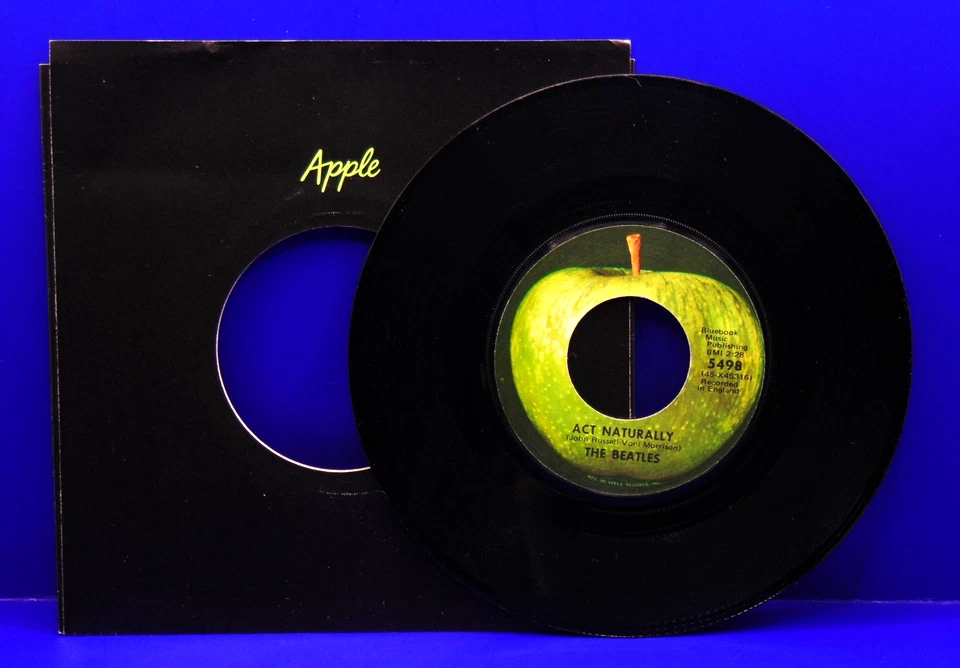 THE BEATLES  Act Naturally ~ Yesterday  45 RPM  APPLE 5498  NM/UNPLAYED Foto 1 de 1