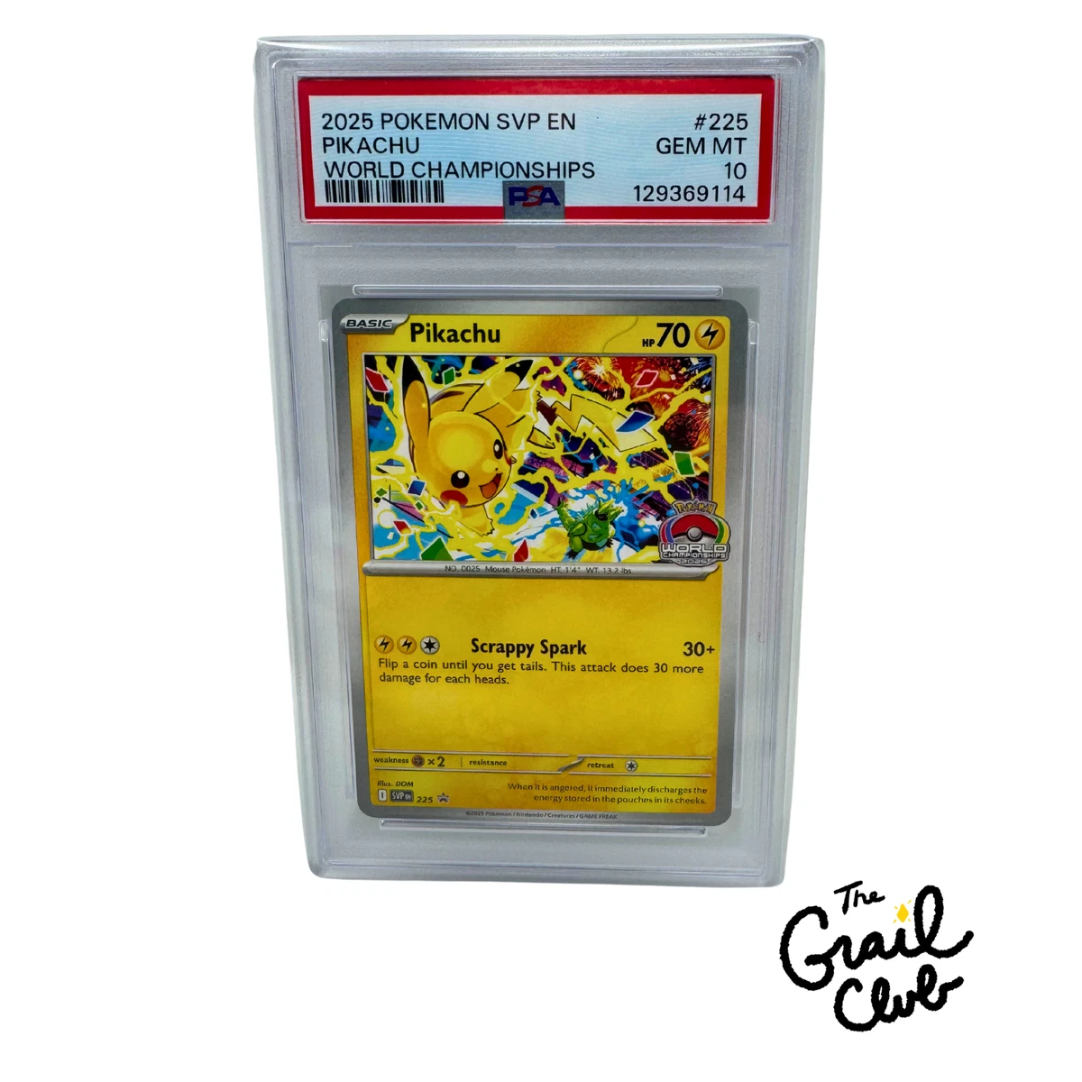 Pikachu Pokémon TCG Professional Sports Authenticator (PSA) Grade