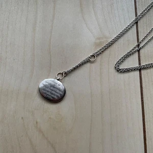 Jeanine Payer lange Kette Halskette 77,5 cm Anhänger Rosenstein gebraucht gereinigt Japan - Bild 1 von 4