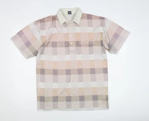 Pegasus Men's Multicoloured Check Polo Shirt M - Picture 1 of 12