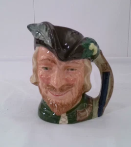 Royal Doulton, Large Character Jug, ROBIN HOOD, D6527, Copr. 1959 - Picture 1 of 6