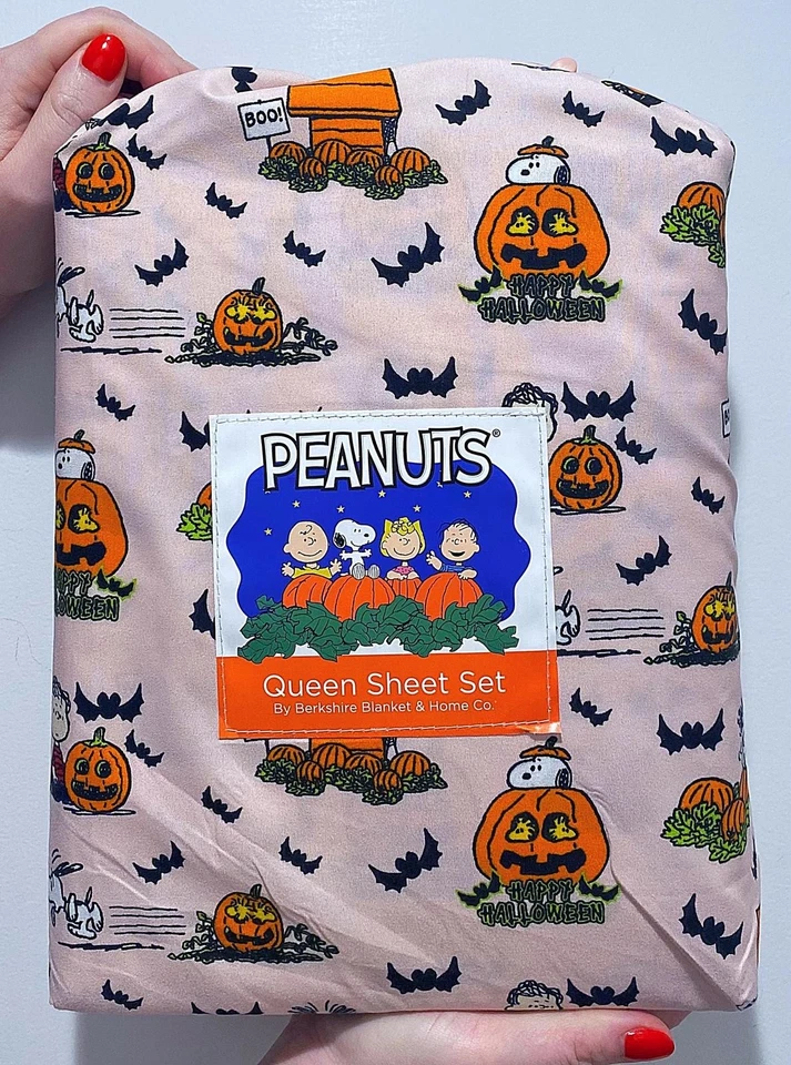 Peanuts Halloween Queen Sheet Set - Image 1 of 2