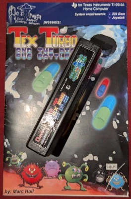 TEX TURBO & Mad Marvin's Great Escape Texas Instruments TI99/4a 32kB Computer - Bild 1 von 4