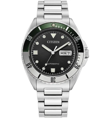 Citizen Mens Sport Luxury Automatic Silver Stainless Steel Watch 42MM NH7531-50E - Image 1 of 4