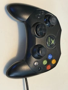 Xbox Game Controller Microsoft Schwarz Erste Generation - Bild 1 von 6