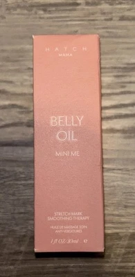 ¡Nuevo! Aceite para vientre HATCH MAMA Mini Me terapia suavizante para estrías 1 oz Foto 1 de 4