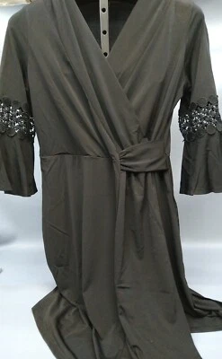 Vestido informal negro para mujer Notations M Foto 1 de 4