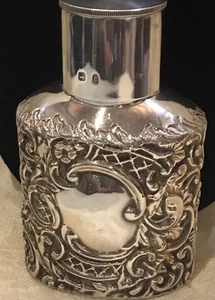 Sterling Silver Repousse Box - Picture 1 of 16