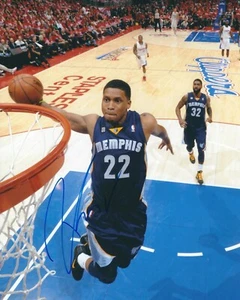 Autographed RUDY GAY Memphis Grizzlies 8x10 Photo - Picture 1 of 1