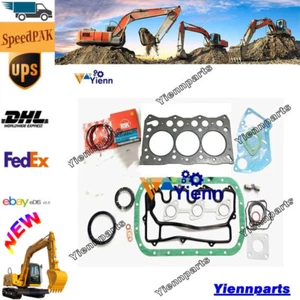 3LD1 Piston Ring Set Full Overhaul Gasket Kit For ISUZU EX29U EX32U Excavator - Picture 1 of 4